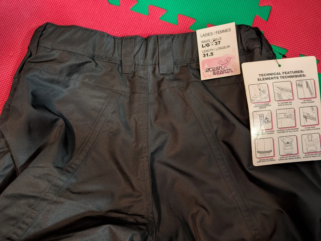 Ocean & Earth Snow Pants - Women's L/G - New - photo 5