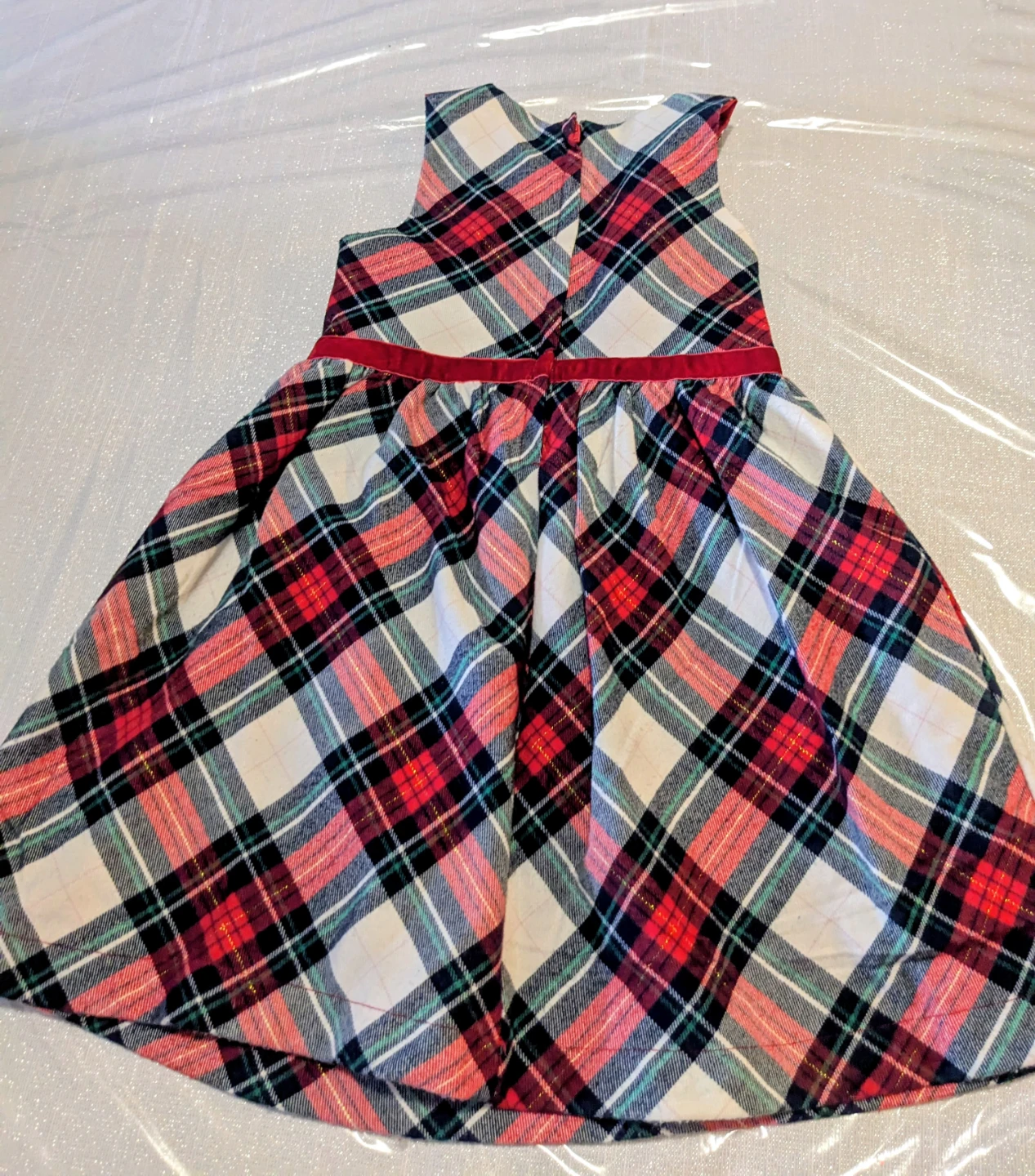 H&M Plaid Dress - Size 4-5Y - photo 3
