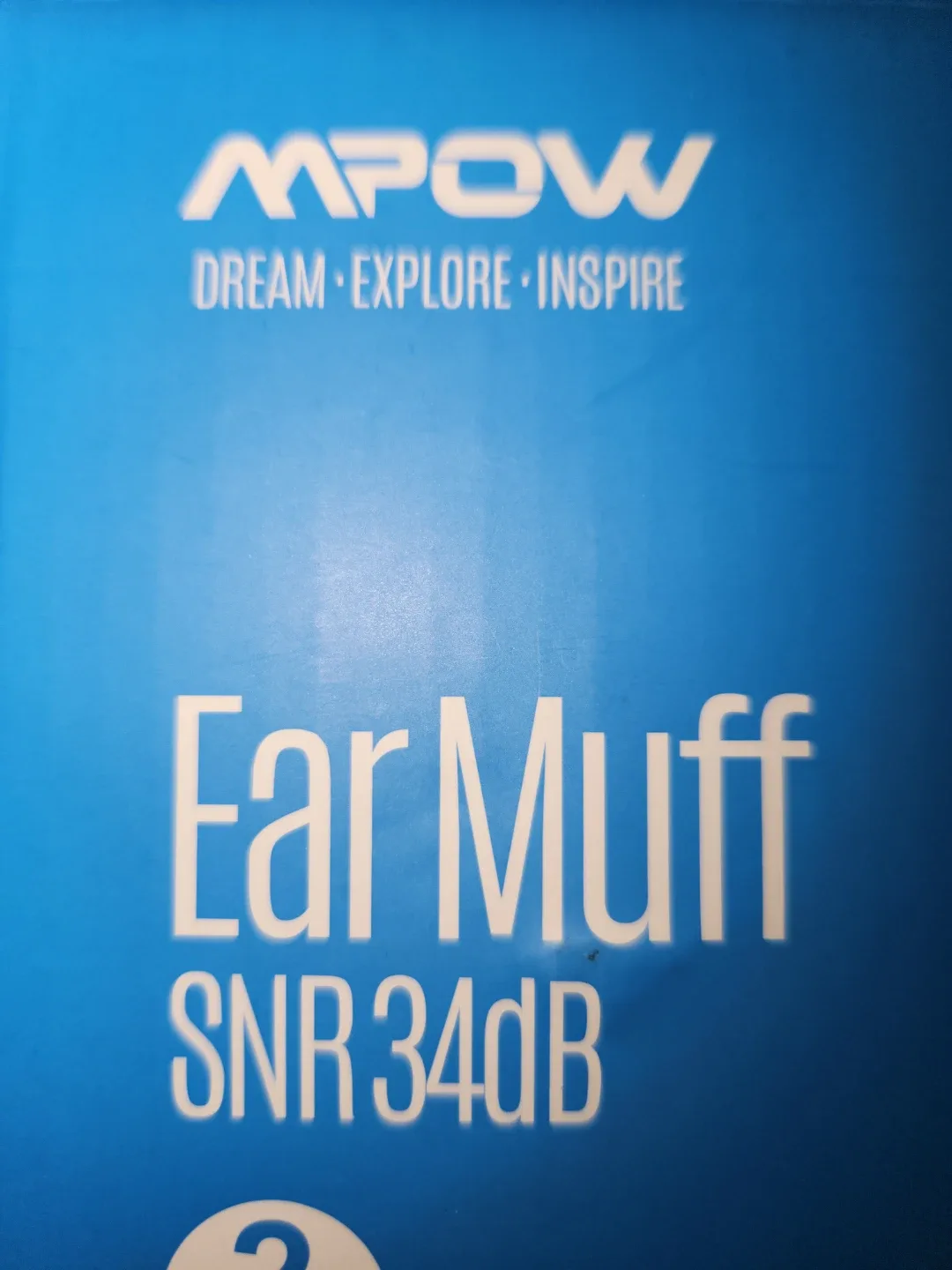Mpow Ear Muff - SNR 34dB image indicator(2)