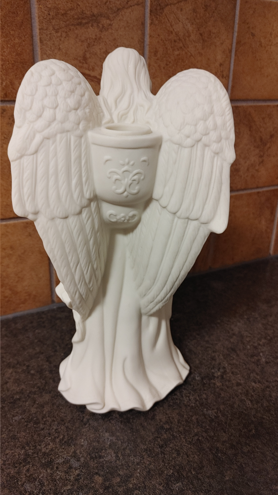 Angel Figurine Candle Holder - photo 4