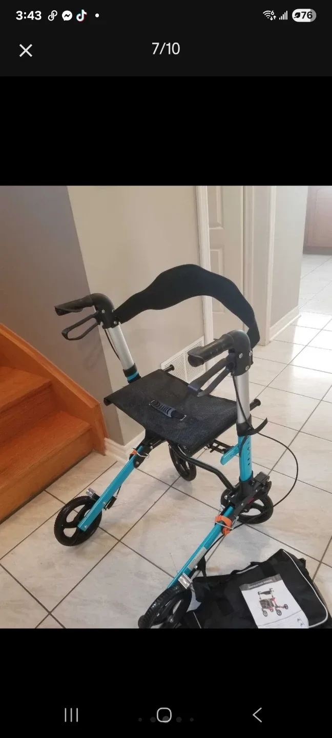 delux rollator walker brand new image indicator(9)