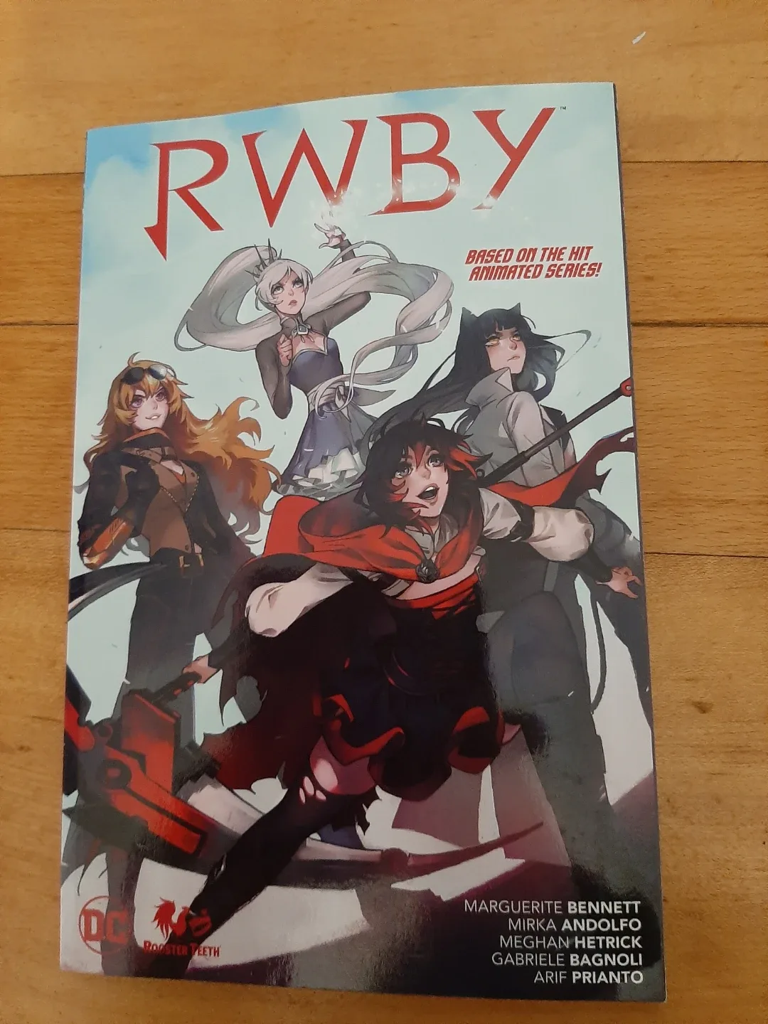 RWBY Based on the Hit Animated Series Comic Book