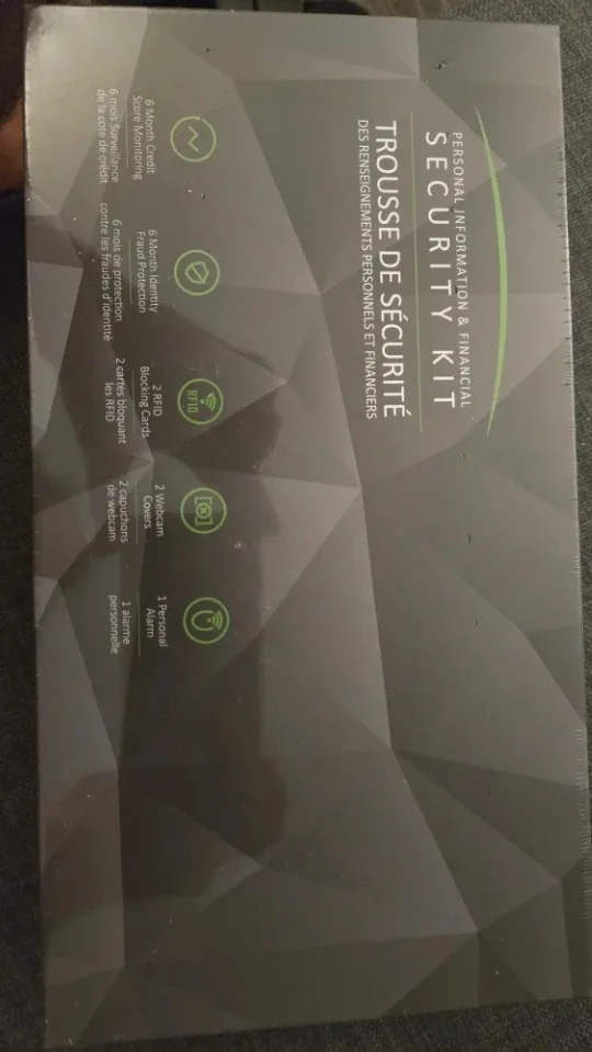 BNIB -  Personal Info & Financial Security Kit - New