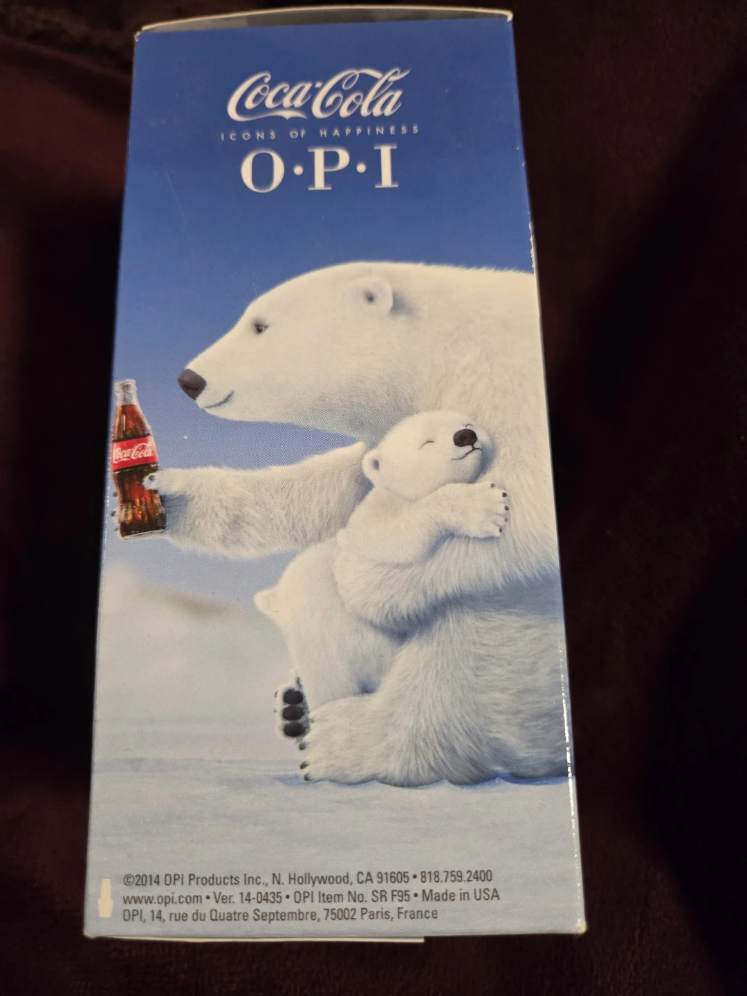 Coca-Cola OPI Bearest of Them All Nail Polish Set - New - photo 2