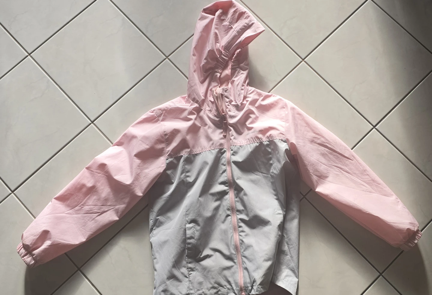 Eddie Bauer Kids' L (14/16) Pink/Grey Jacket