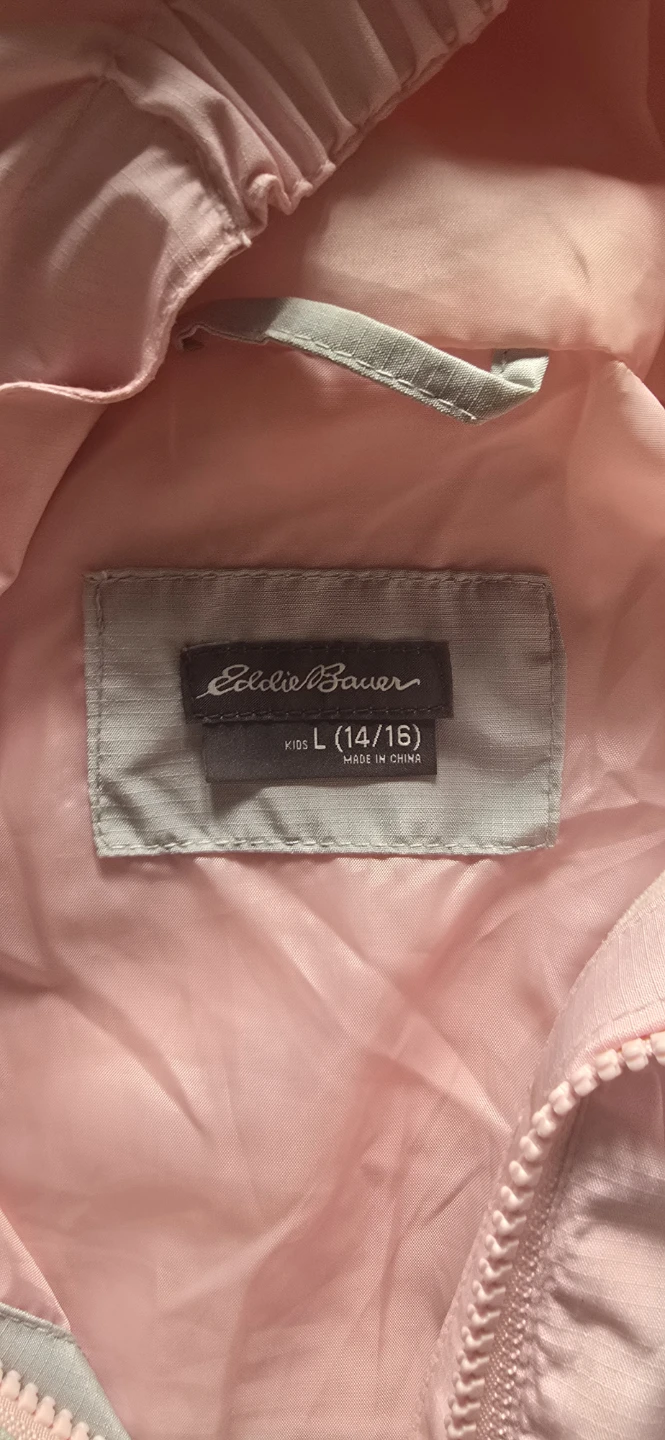Eddie Bauer Kids' L (14/16) Pink/Grey Jacket - photo 3