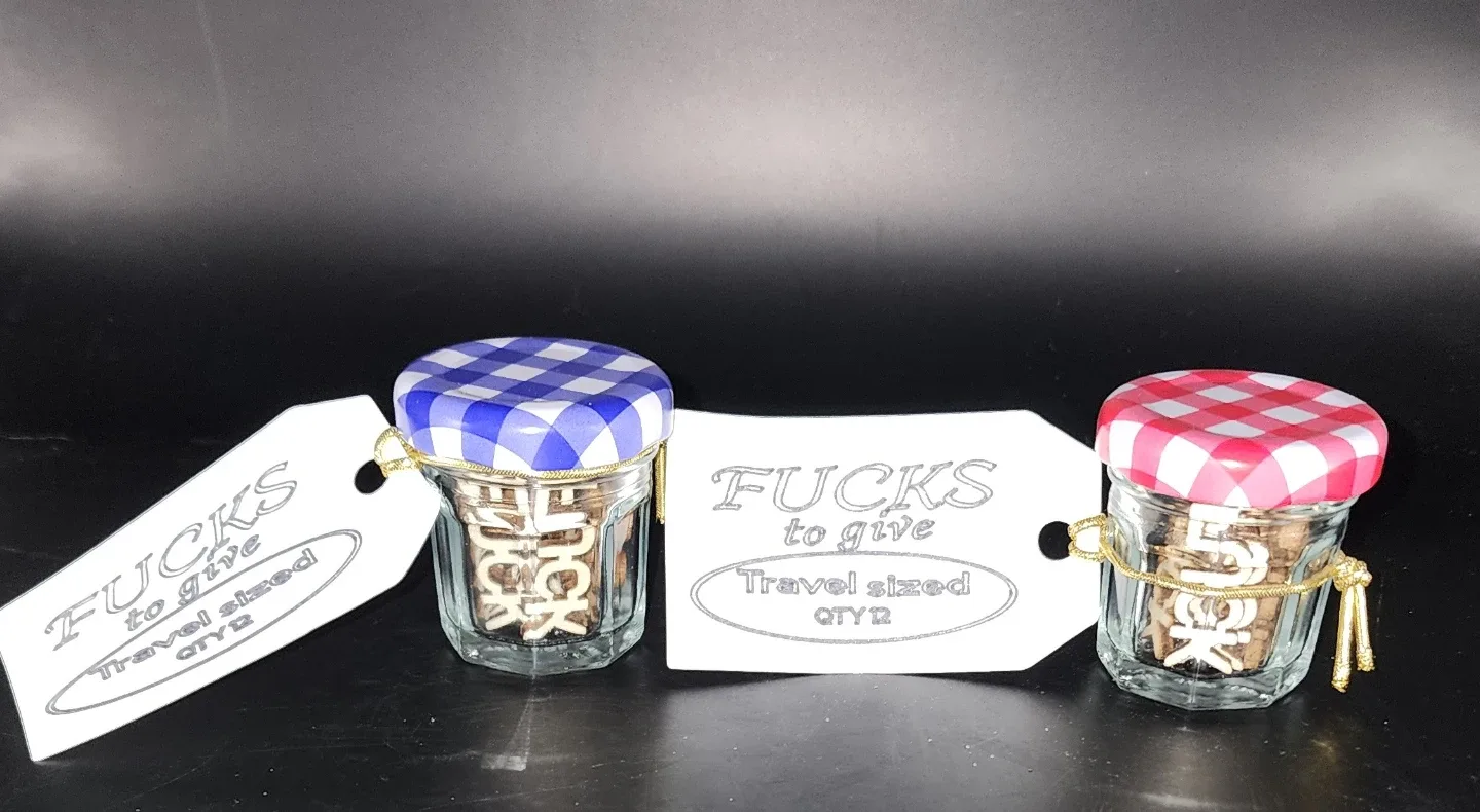 Travel Sized Fucks to Give - QTY 12