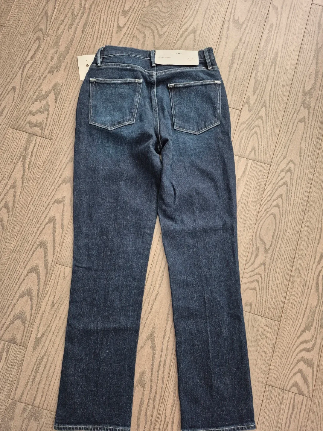 New FRAME Le High Straight Jeans - Size 25