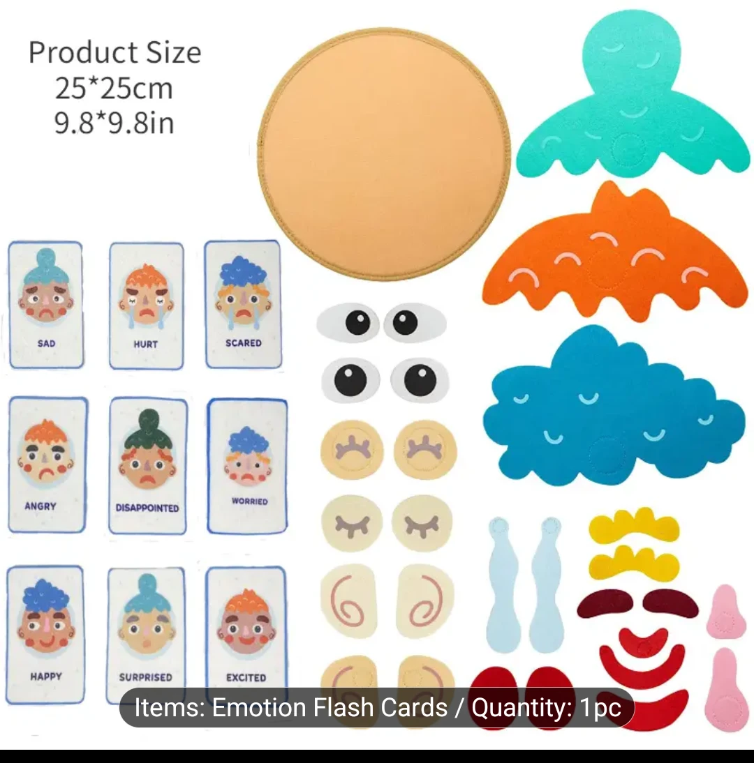 Emotion Flash Cards Set - Brand New! - photo 3