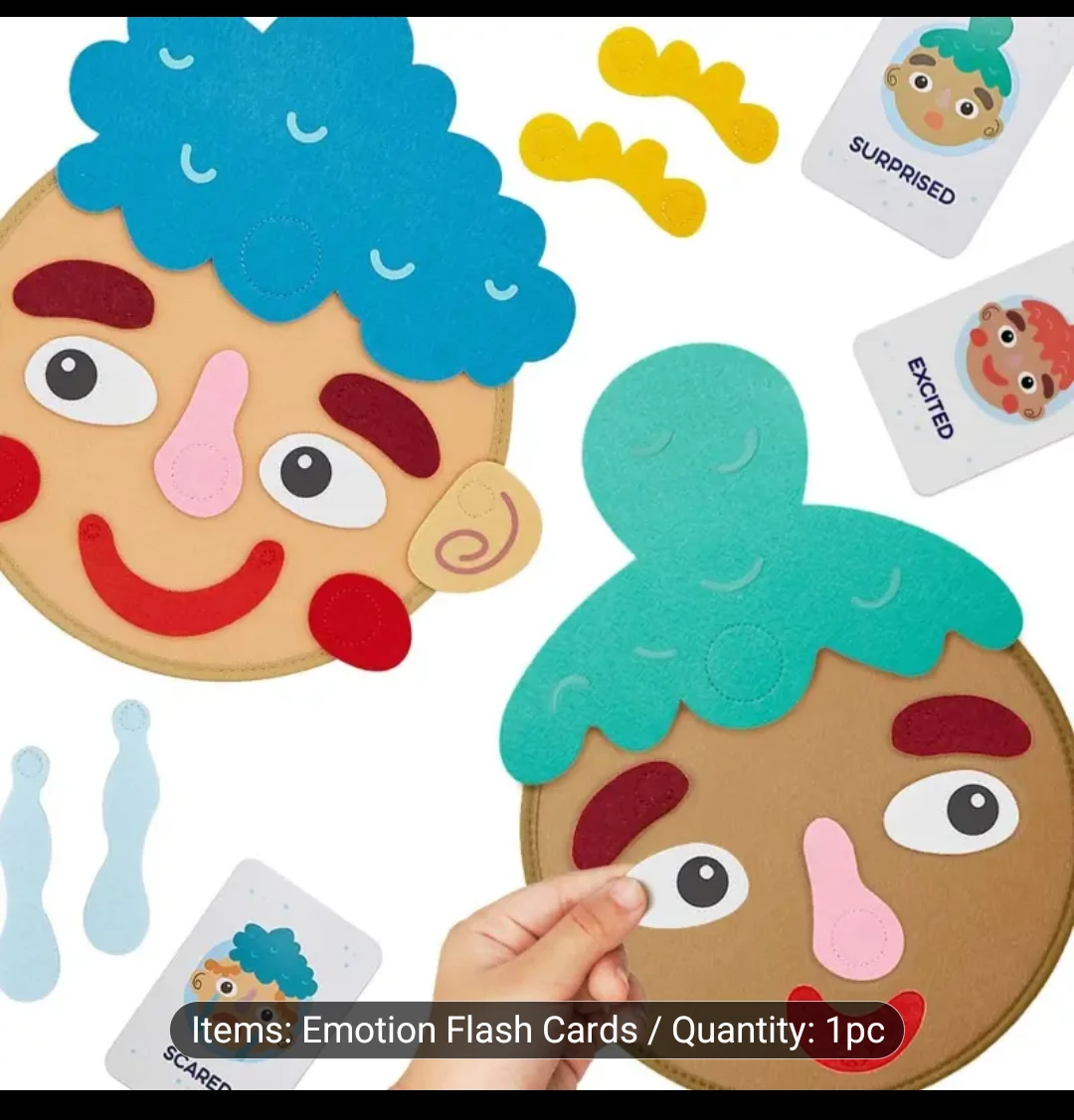 Emotion Flash Cards Set - Brand New! - photo 5
