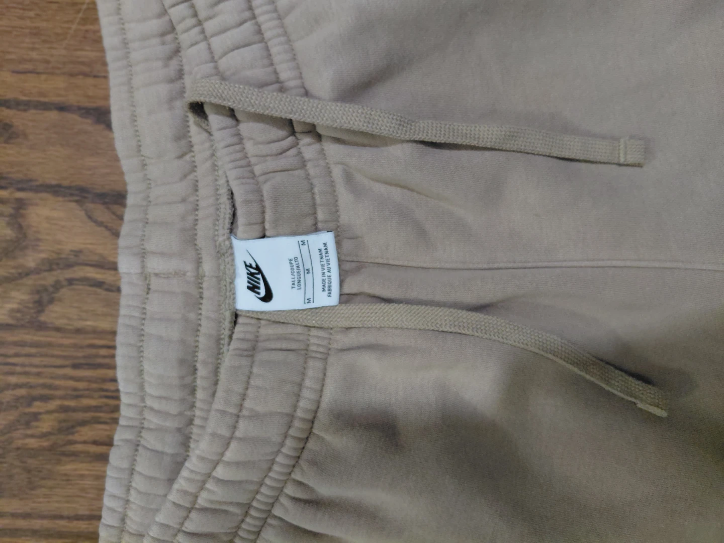 Nike Beige Sweatpants - Size M - photo 3