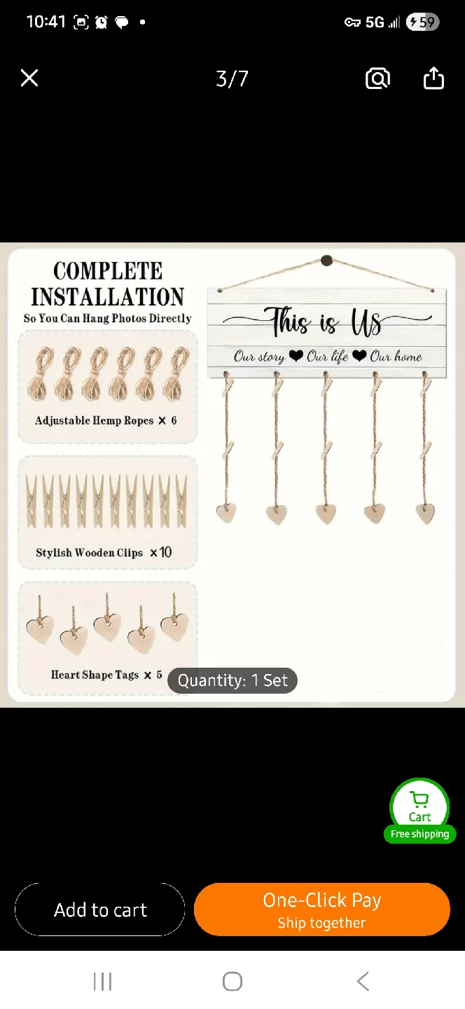 New "This is Us" Photo Display Board 📸 image indicator(2)