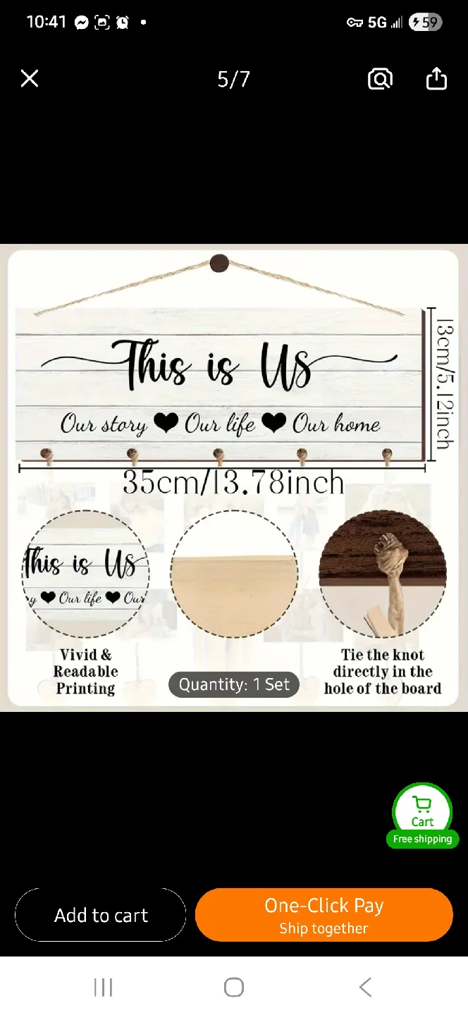 New "This is Us" Photo Display Board 📸 image indicator(3)