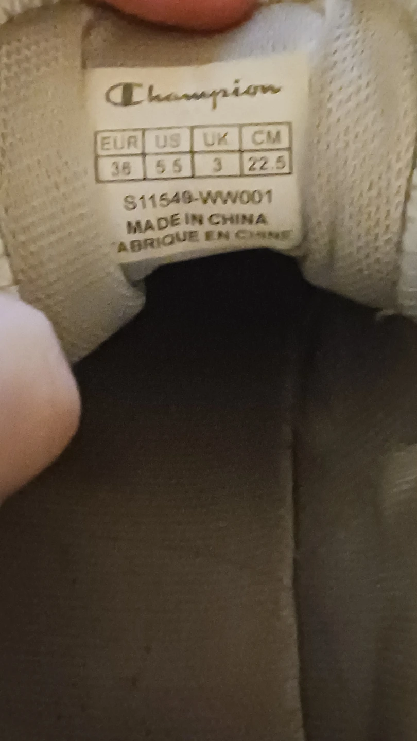 Champion White Sneakers - US 5.5 - photo 3