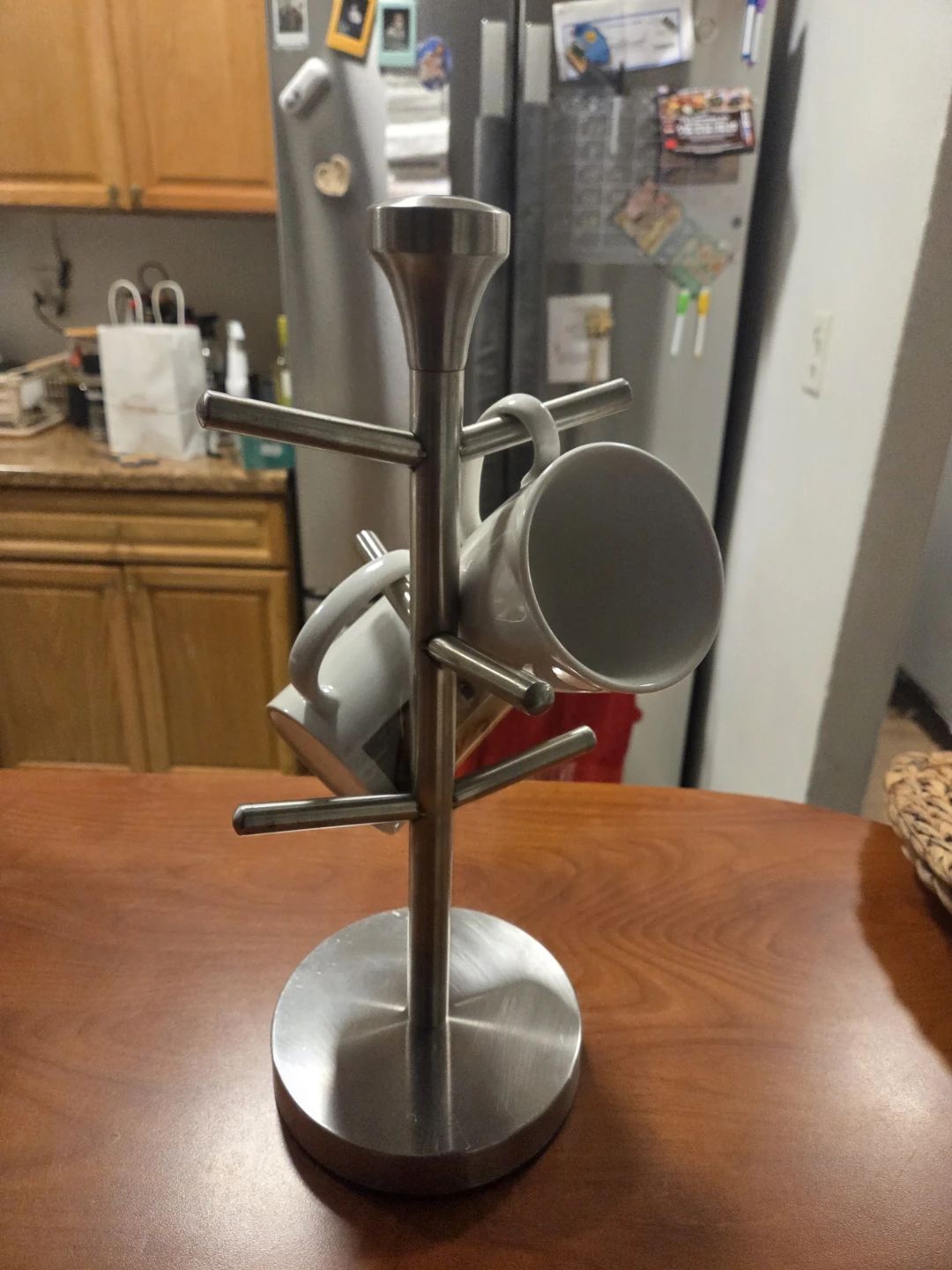 Mug Tree and Paper Towel Holder Set