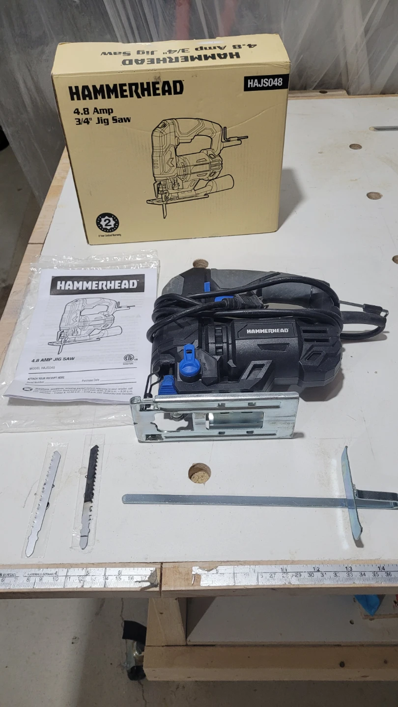 Hammerhead 4.8 Amp 3/4" Jig Saw HAJS048