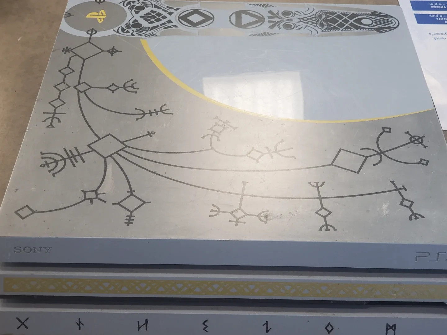 Sony PlayStation 4 Pro God of War Limited Edition Console