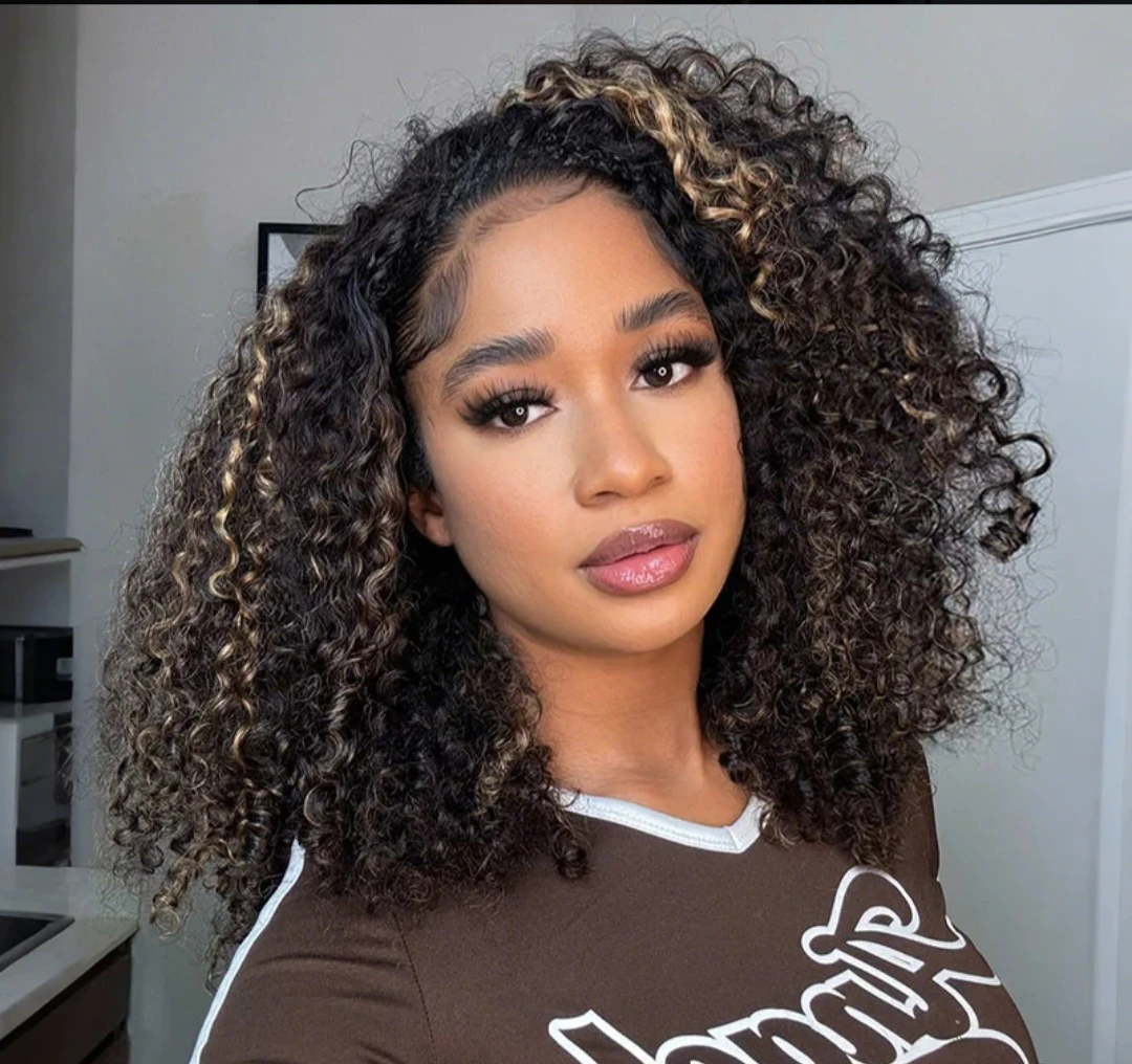 Isee Hair Curly Half Wig 18 inch