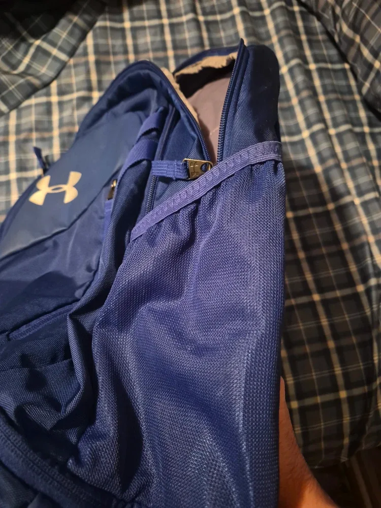 Under Armour Storm Backpack in blue #Cleanout image indicator(6)