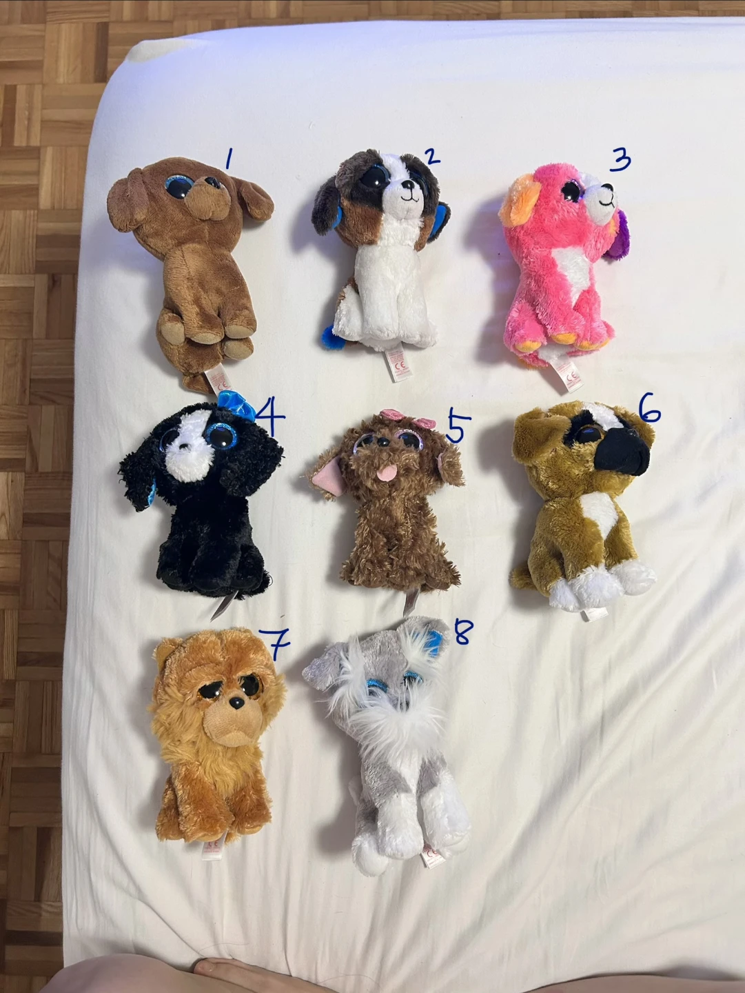 Selling My Adorable Ty Beanie Boos Dog Collection! Must See!