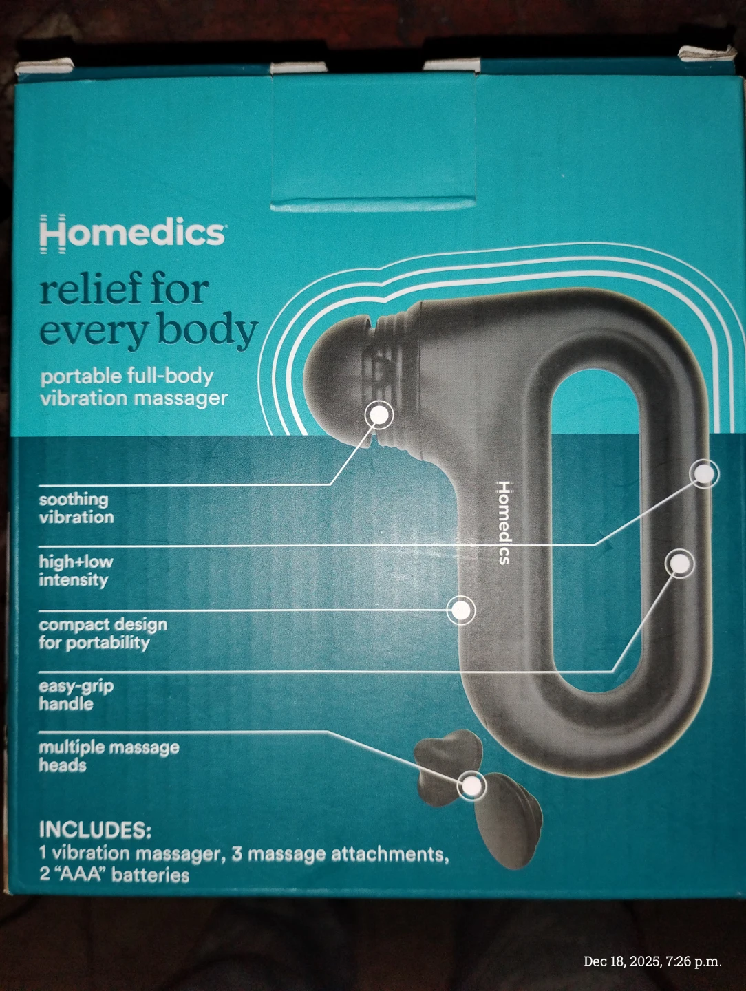 Homedics Full-Body Vibration Massager