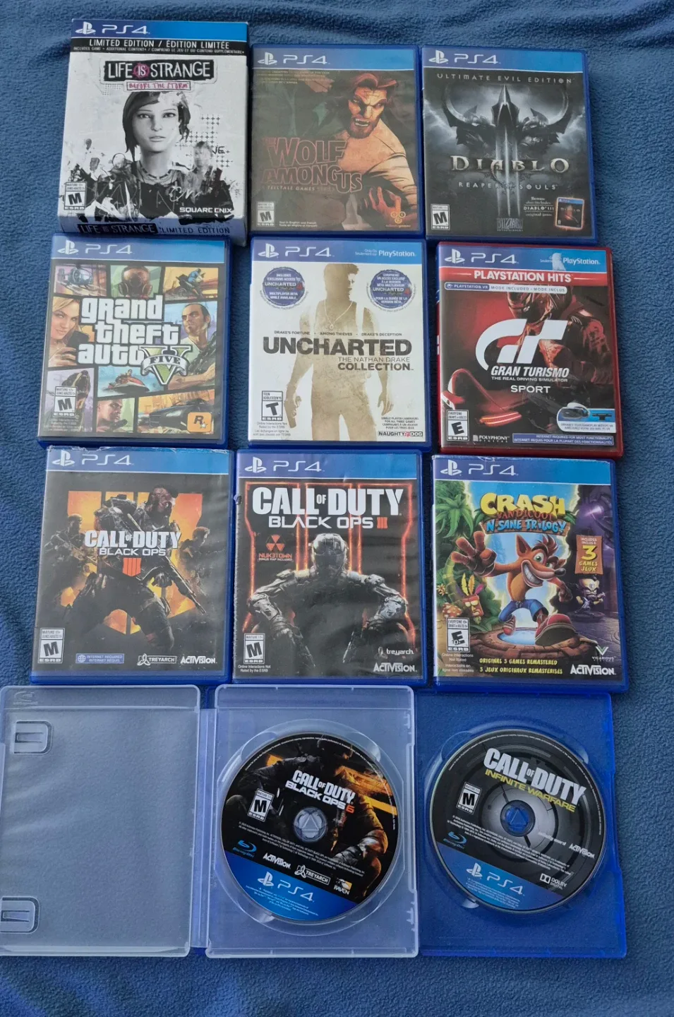 Ps4 games for sale (Prices listed)