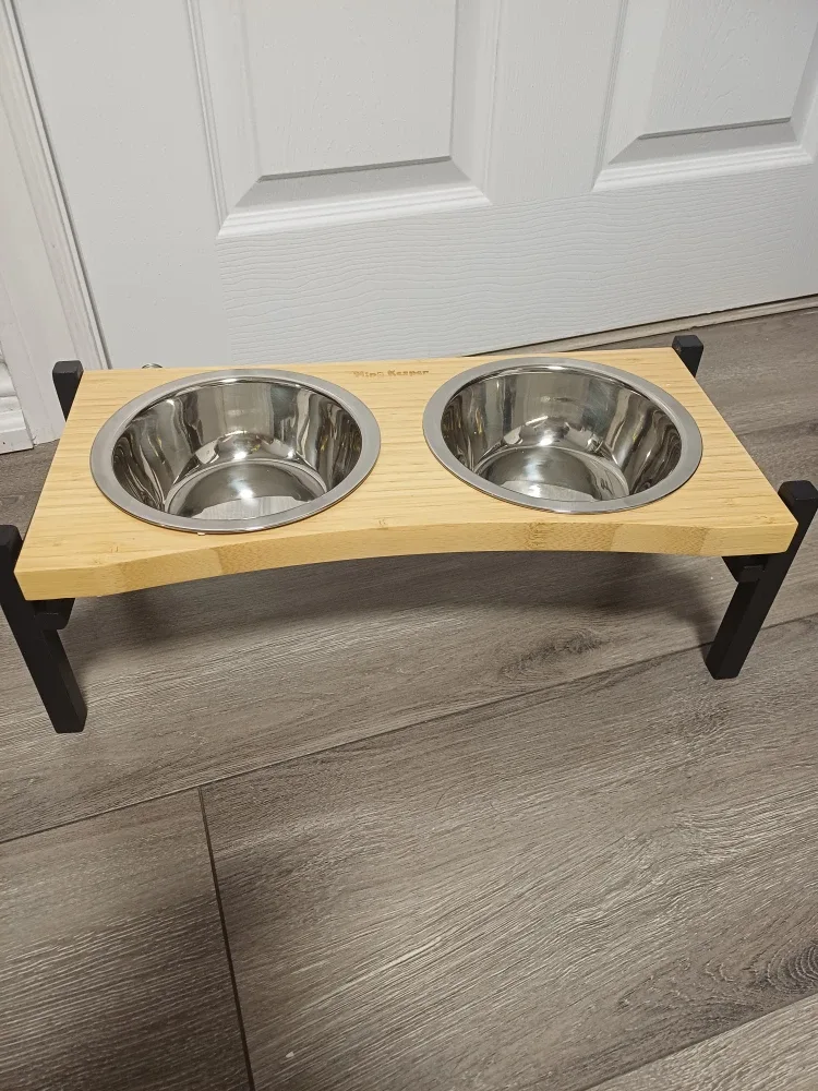 Mini Kesper Elevated Pet Bowls image indicator(2)