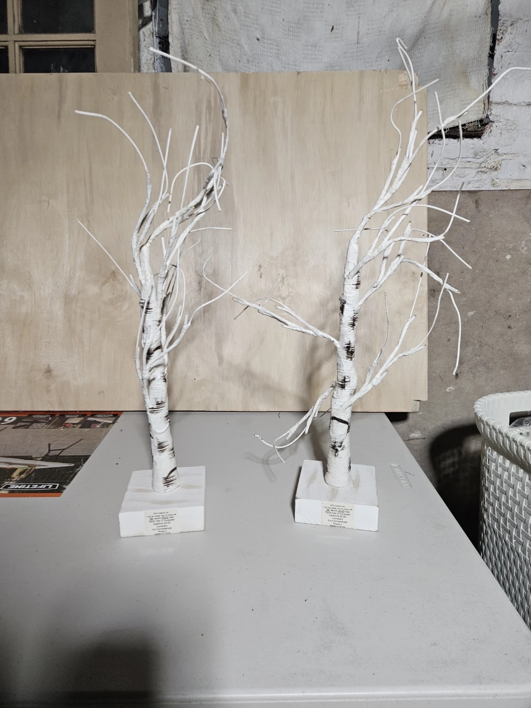 Decorative Birch Tree Set
