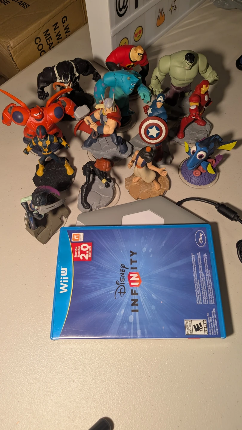 Disney Infinity Figures & Wii U Game