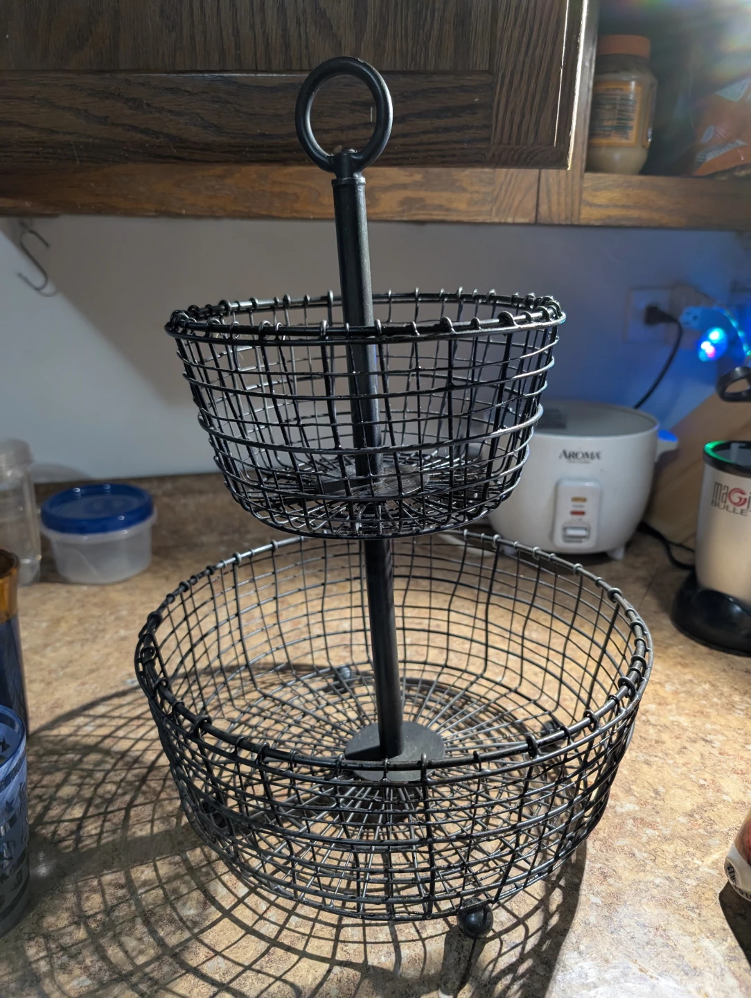 Two-Tier Wire Basket