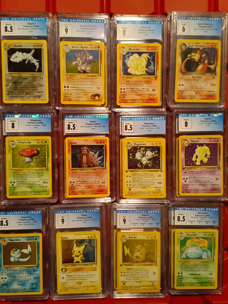 CGC Graded Pokemon Cards