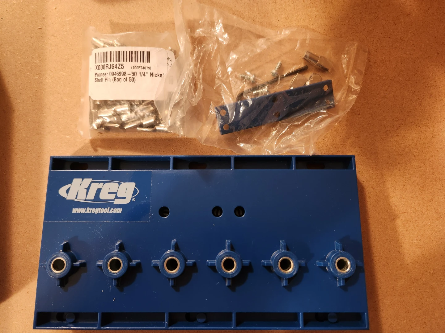 Kreg Shelf Pin Jig with 1/4" Drill Bit - photo 2