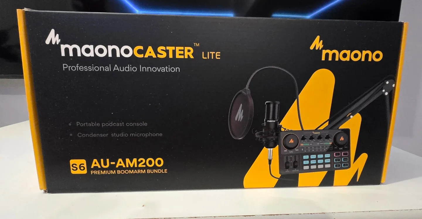 Maono MaonoCaster Lite S6 Premium Boom Arm Bundle