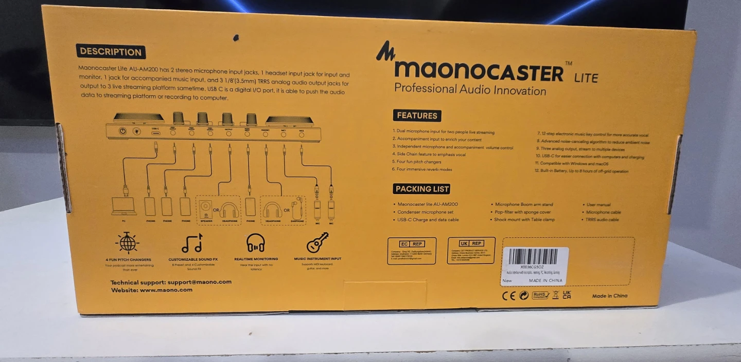 Maono MaonoCaster Lite S6 Premium Boom Arm Bundle - photo 4
