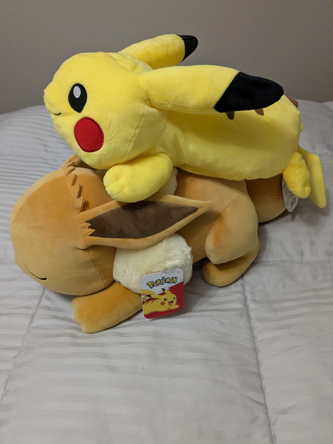 Pokémon Pikachu & Eevee Plush - photo 2