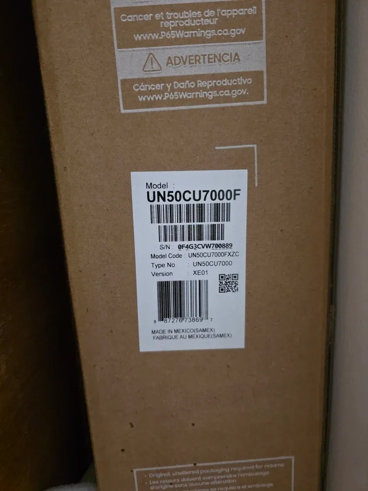 Samsung 50" Crystal UHD CU7000 Series image indicator(2)