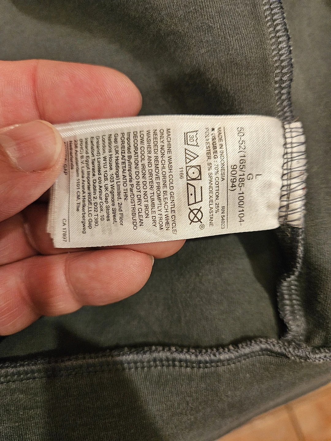 GapFit Gray Hoodie, Size L - photo 5