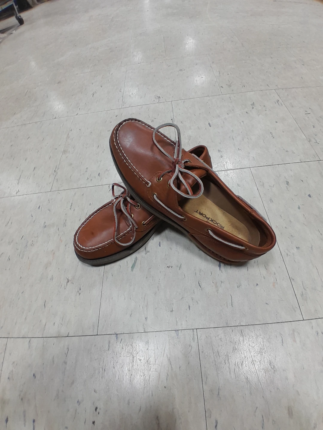 Rockport Original Leather Loafers Men's Size 10