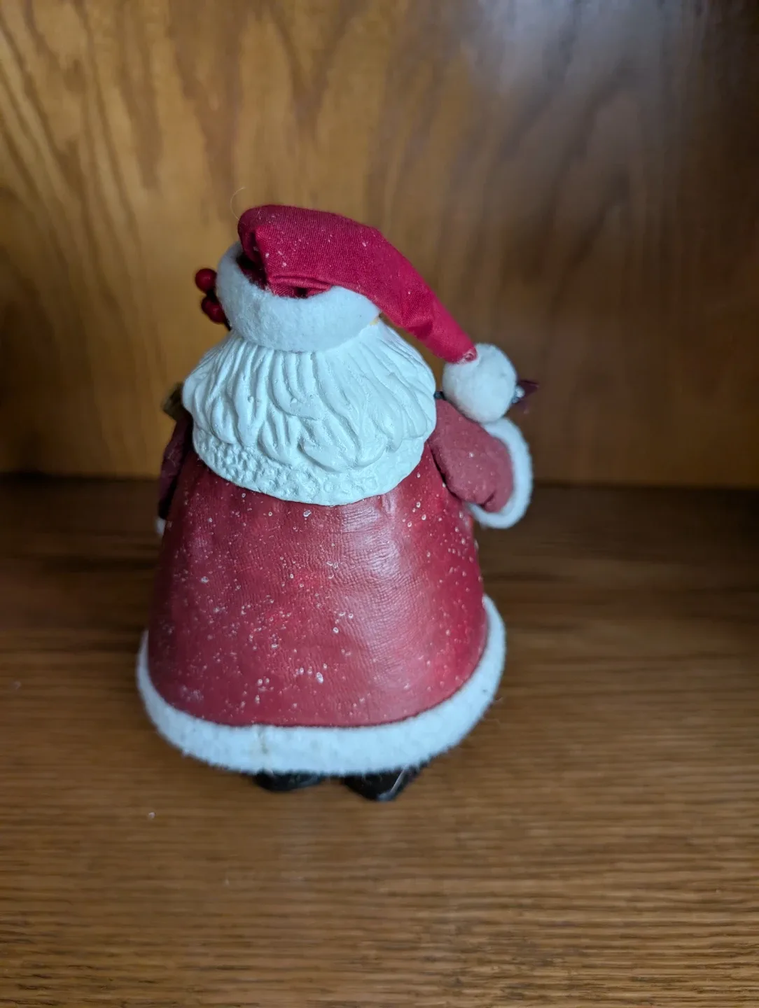 Santa Claus Figurine with Burlap Sack image indicator(2)