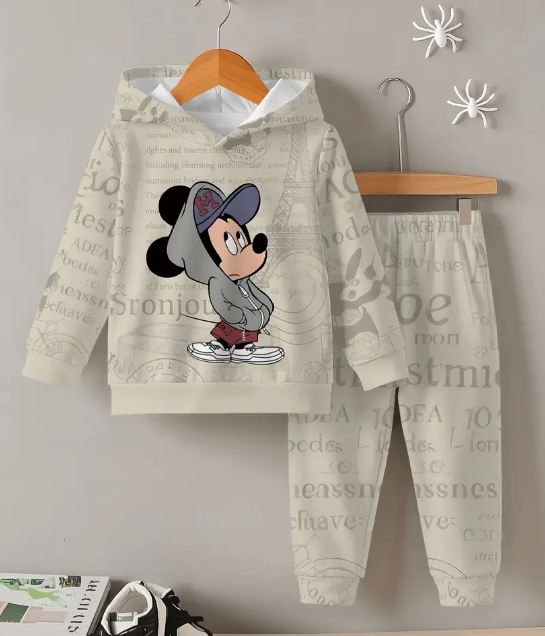 Mickey Mouse Hoodie & Pants Set