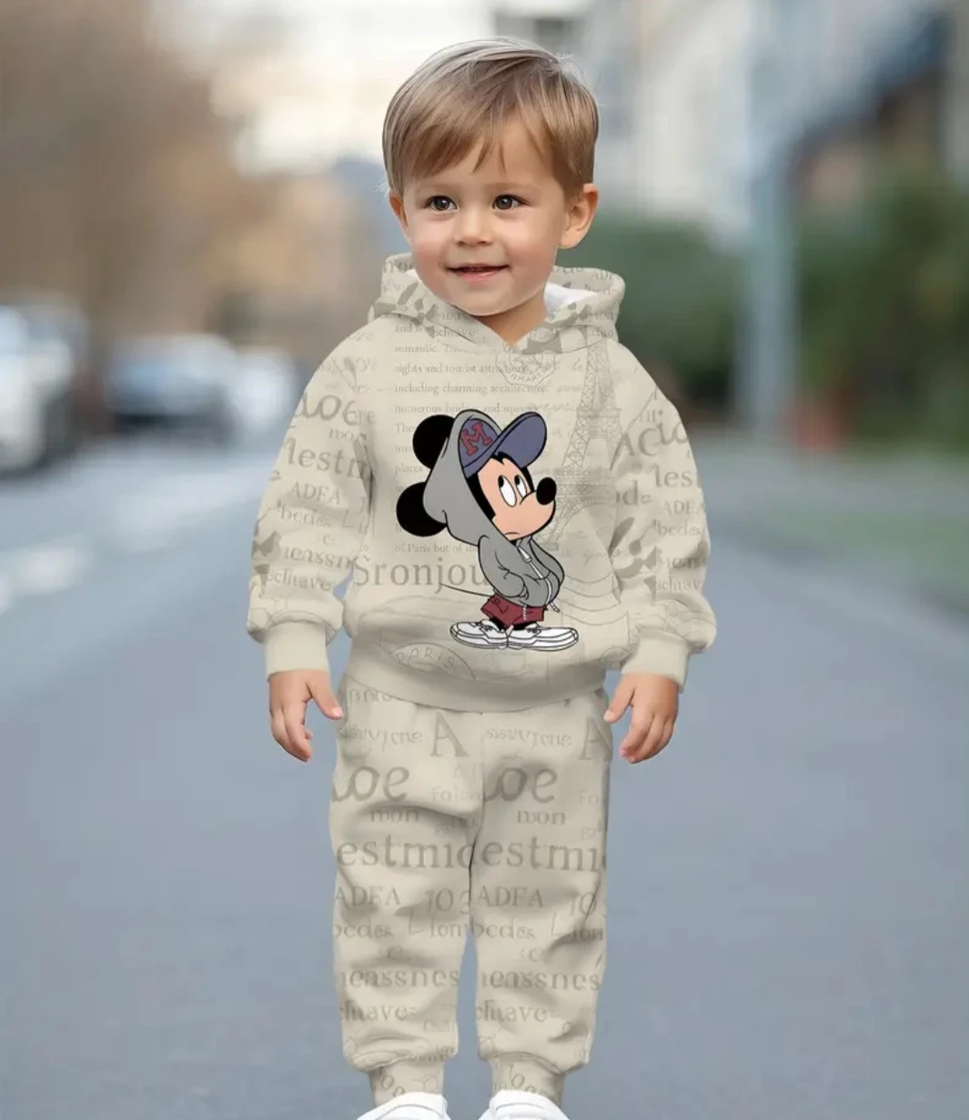 Mickey Mouse Hoodie & Pants Set - photo 2