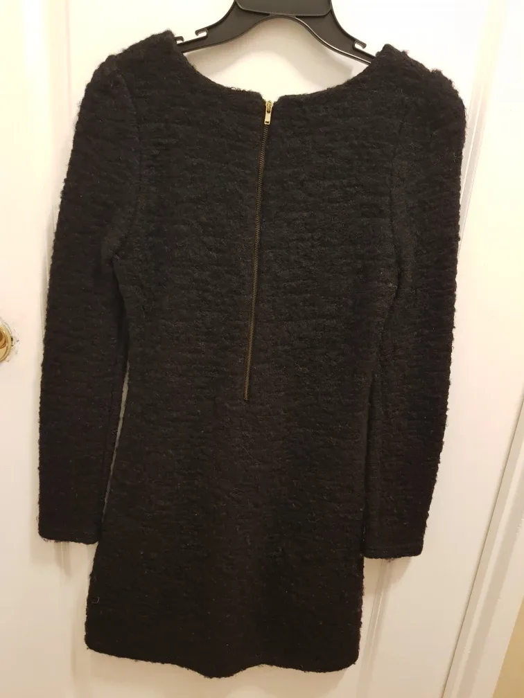 Black Long Sleeve Dress image indicator(2)