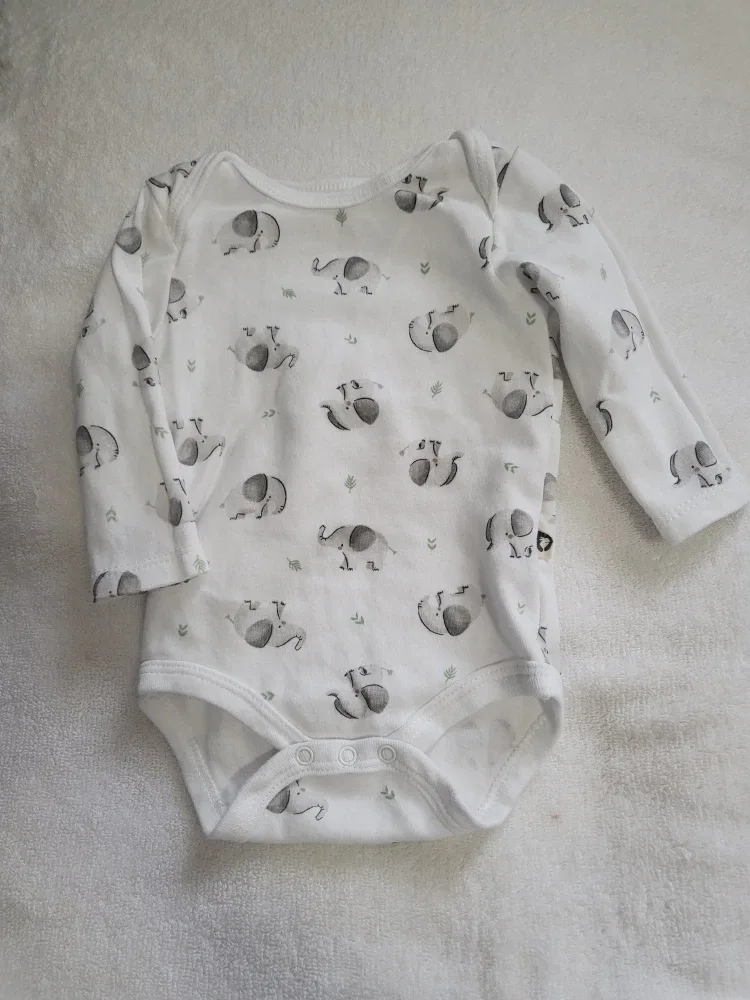 Baby Clothes Bundle - Onesies, Pants, Sleepers - 0-3 Months image indicator(10)