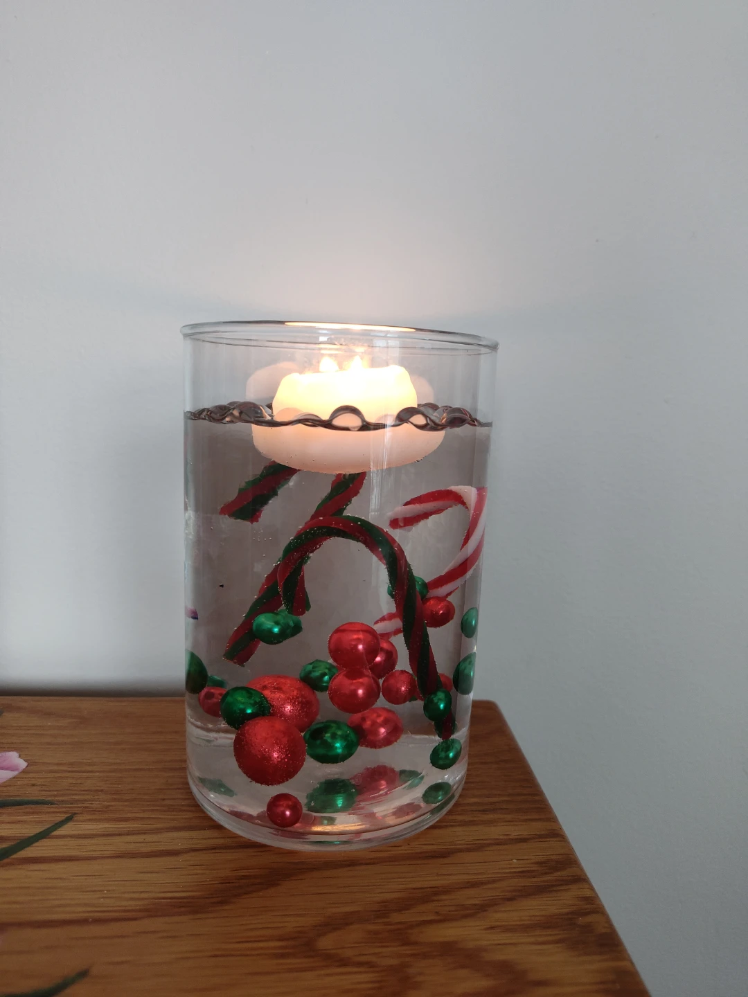 Interchangeable Candle - water beads! - photo 2