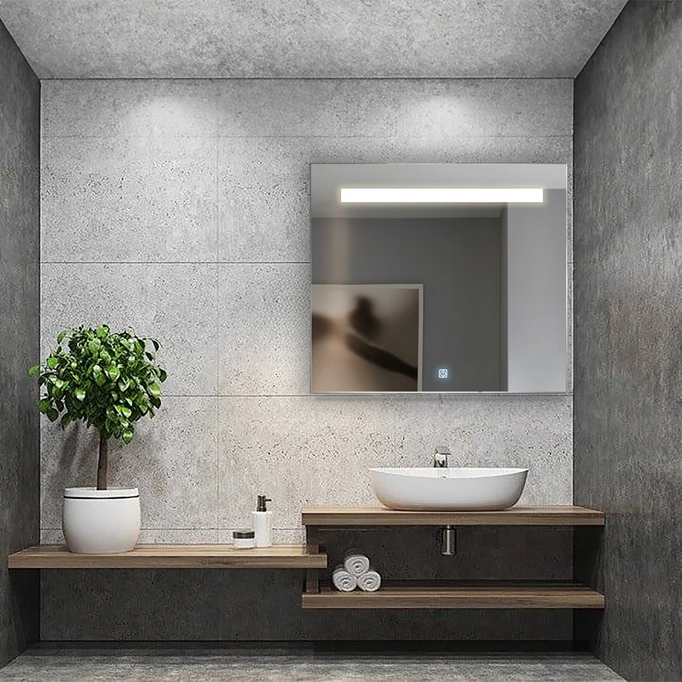 DESIGNERS 33" RECTANGULAR LED MIRROR Decoristra 33'' Macerata - photo 2