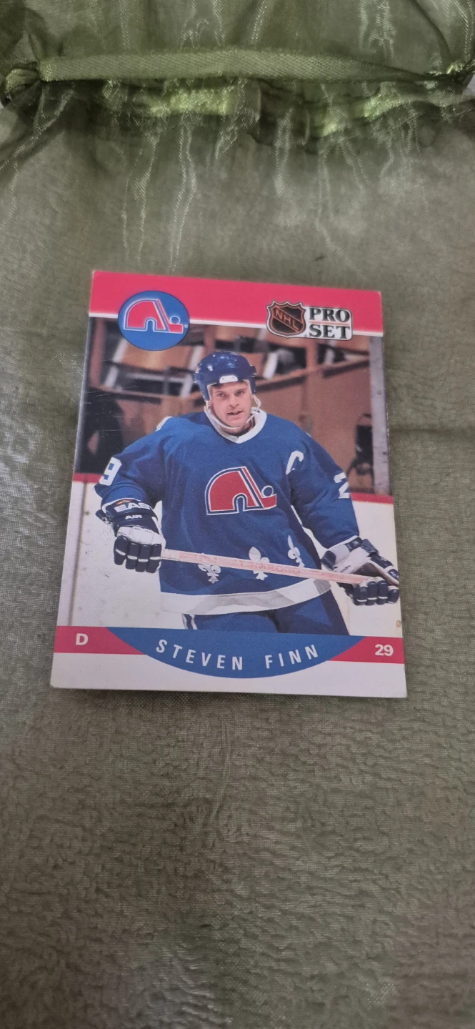 Steven Finn Quebec Nordiques Hockey Card