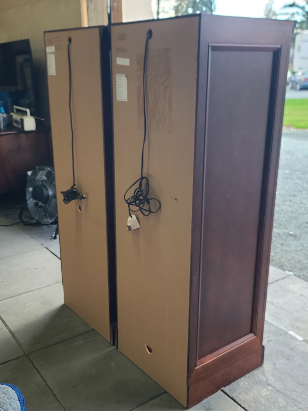 2 Light Up Display / Media Cabinet with Glass Door - photo 4