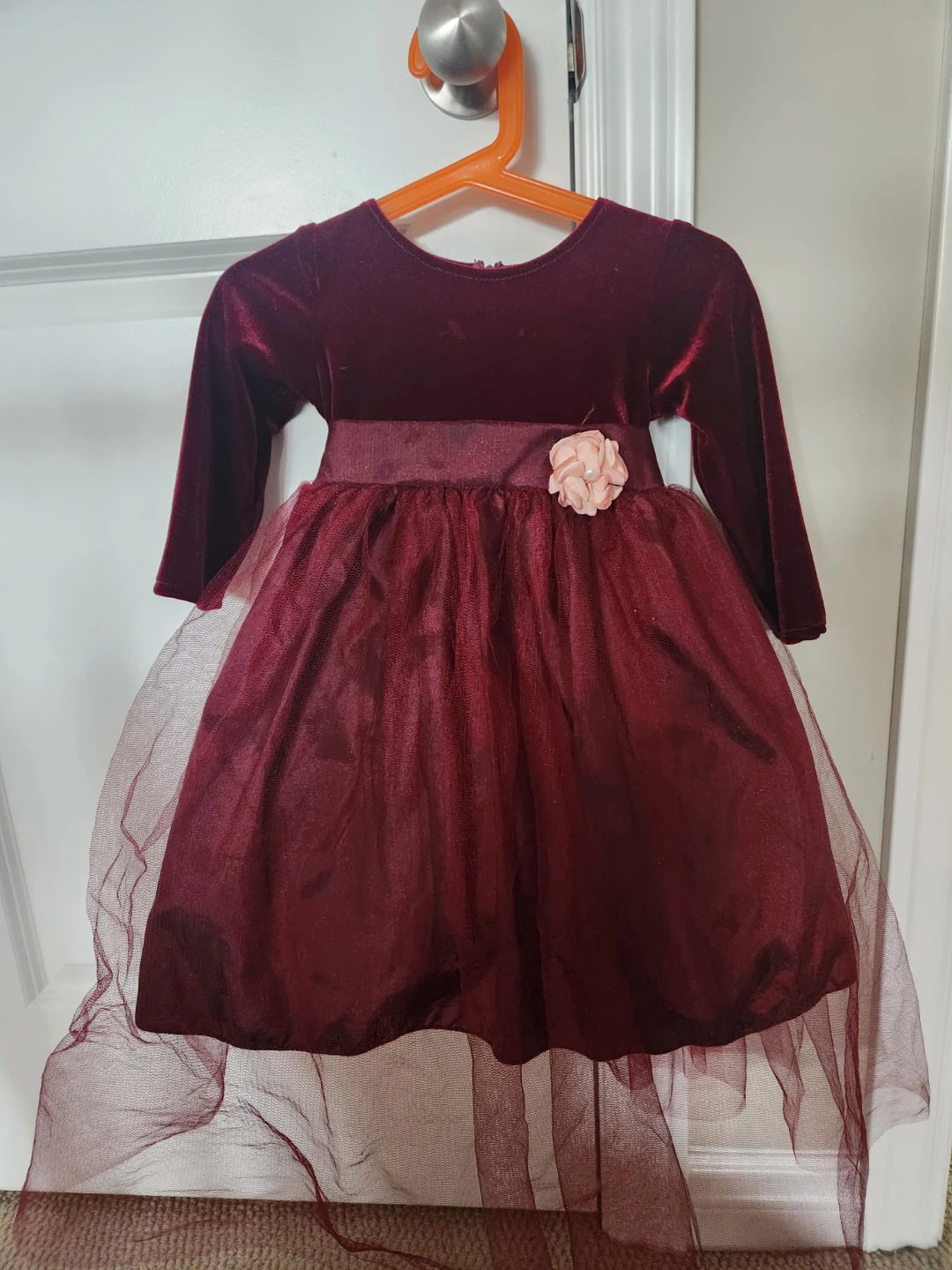 Holly Lilli Burgundy Dress (18-24 months) - photo 2