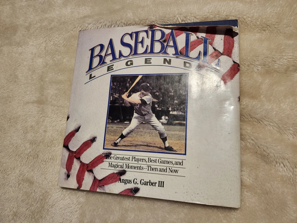 1989 Baseball Legends book by Angus G. Garber III