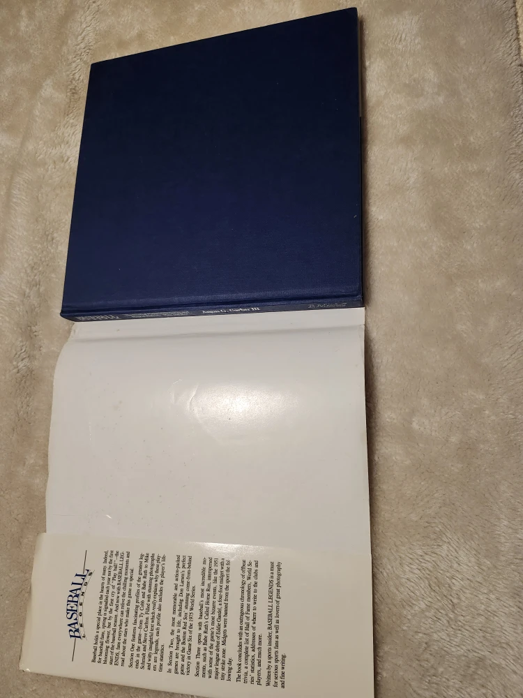 1989 Baseball Legends book by Angus G. Garber III - photo 3